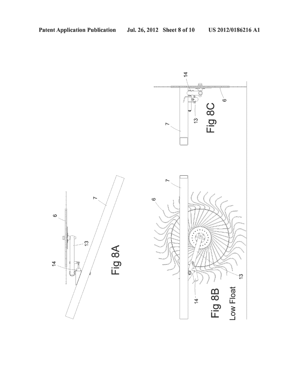 Suspension System for Wheel Rakes - diagram, schematic, and image 09