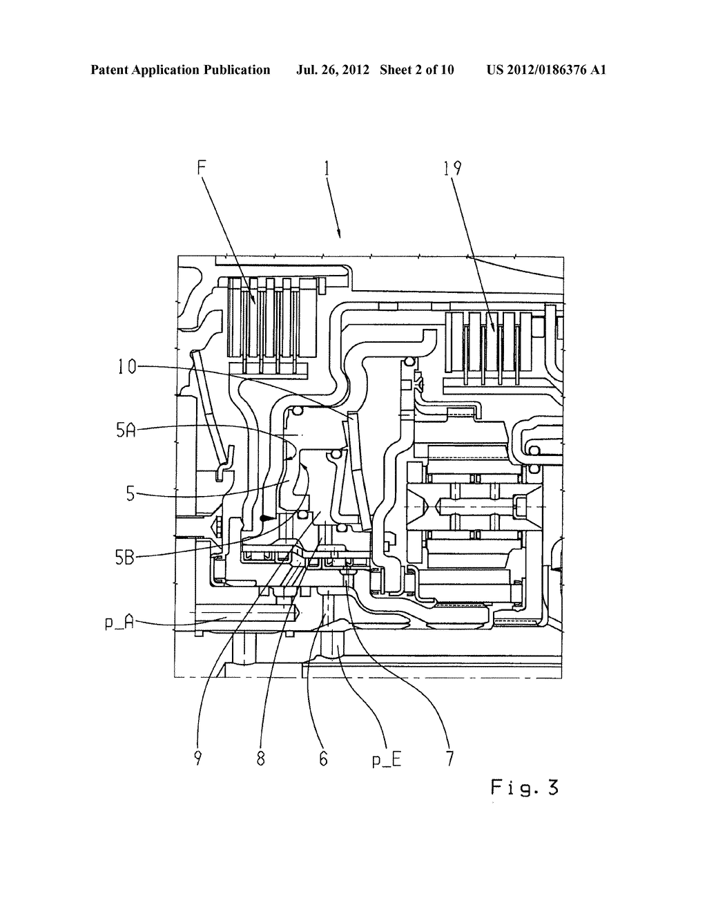 TRANSMISSION DEVICE AND METHOD FOR OPERATING A TRANSMISSION DEVICE - diagram, schematic, and image 03