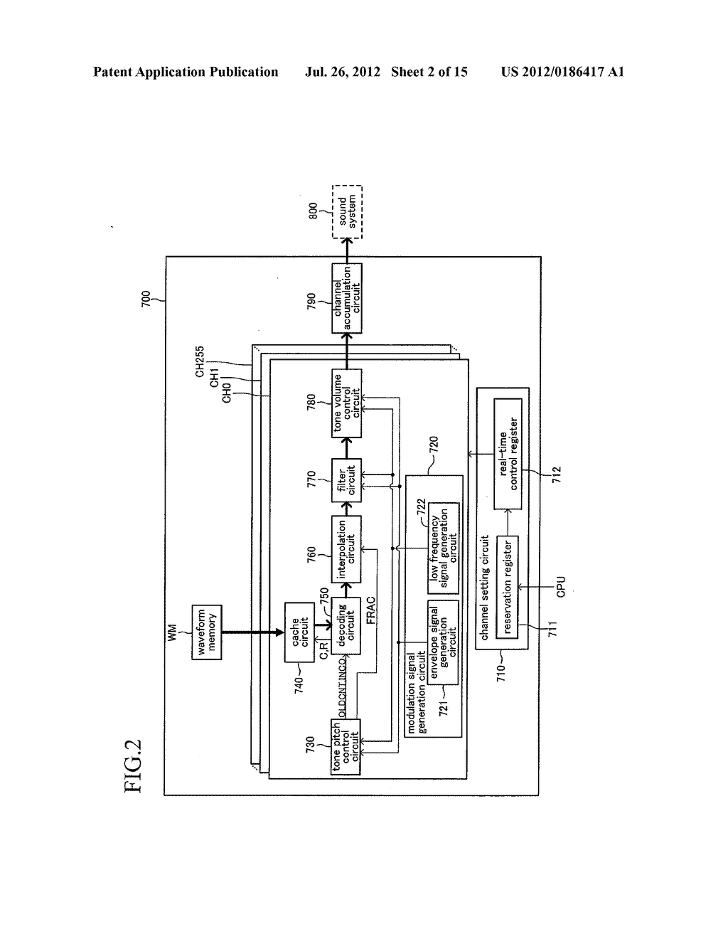 MUSICAL TONE SIGNAL GENERATING APPARATUS - diagram, schematic, and image 03