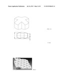 Ballistic Lightweight ceramic armor with resistant devices based on     geometric shapes diagram and image