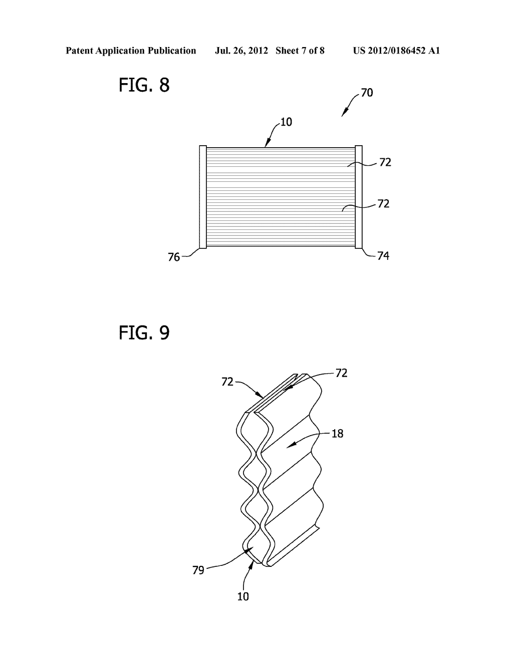 Multiple Layer HEPA Filter and Method of Manufacture - diagram, schematic, and image 08