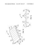 Resilient pad for railroad vehicle diagram and image