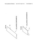 Method of folding substantially smaller a disposable cat litter holding     means diagram and image