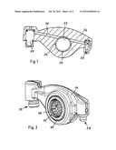 OSCILLATING LEVER IN A VALVE TRAIN OF AN INTERNAL-COMBUSTION ENGINE diagram and image
