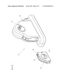 TAPE AFFIXING APPARATUS FOR BAND-SHAPED ACCESSORY diagram and image