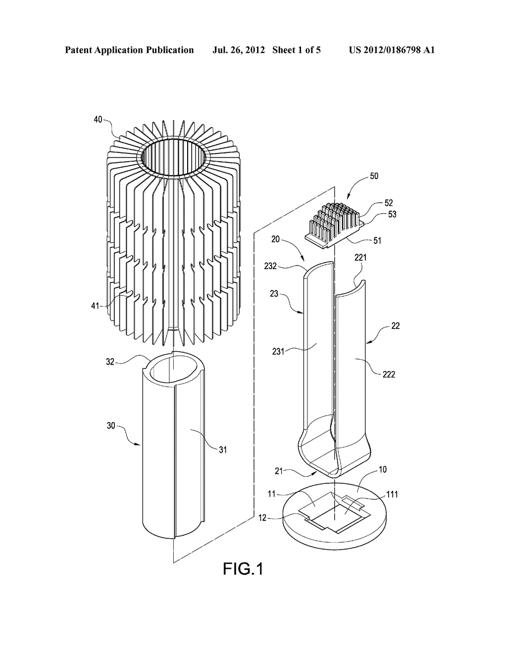 COOLING MODULE FOR LED LAMP - diagram, schematic, and image 02