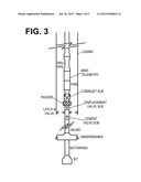 Single-Assembly System and Method for One-Trip Drilling, Casing, Cementing     and Perforating diagram and image