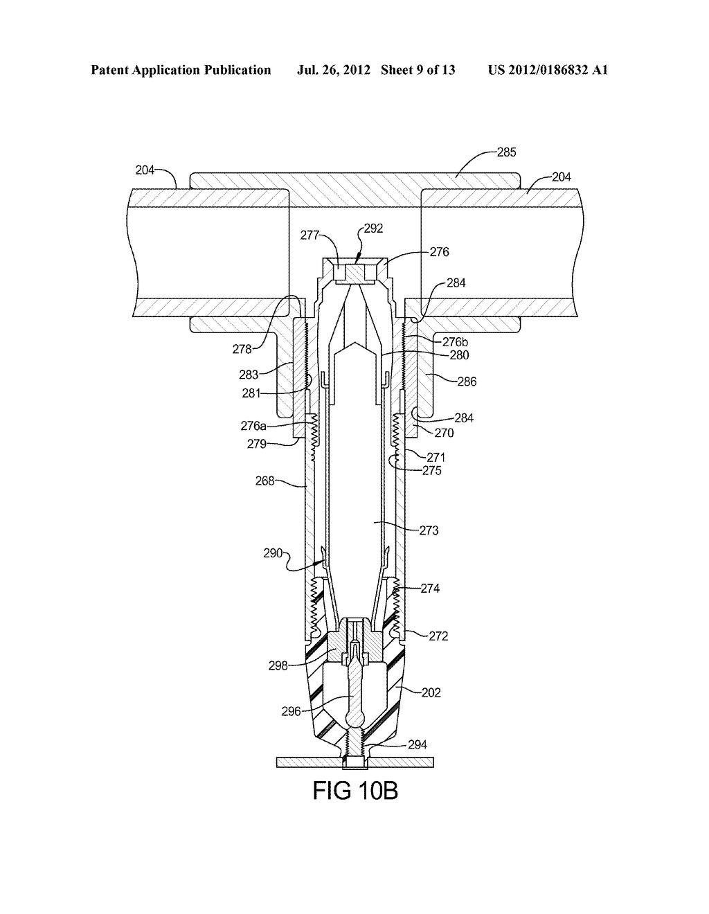 Sprinkler Assembly for Attachment to a Piping System - diagram, schematic, and image 10