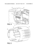 Power Tool, Particularly a Hand Power Tool, the Housing Parts Thereof     Being Connected By Means of Form-Fitting Elements diagram and image