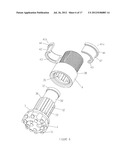 DRILL BIT ASSEMBLY FOR FLUID-OPERATED PERCUSSION DRILL TOOLS diagram and image