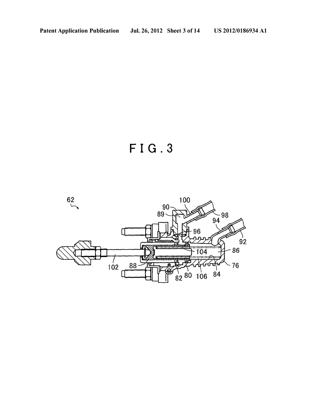 VEHICLE HYDRAULIC CLUTCH APPARATUS - diagram, schematic, and image 04