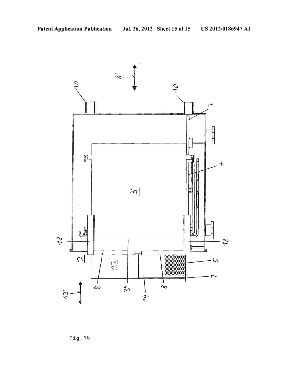 Device For Loading and Unloading A Freeze Drying System - diagram, schematic, and image 16