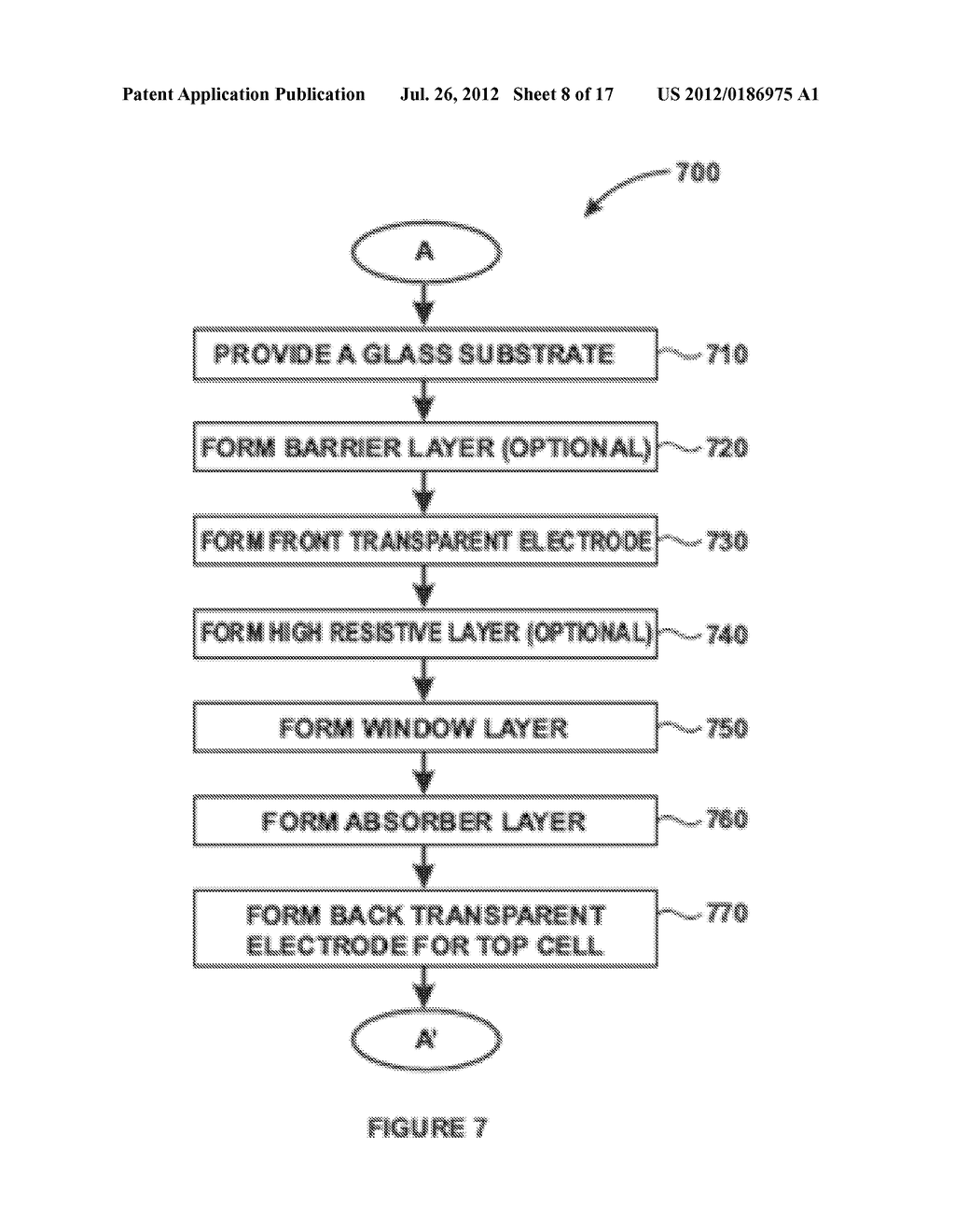 METHOD AND SYSTEM FOR LARGE SCALE MANUFACTURE OF THIN FILM PHOTOVOLTAIC     DEVICES USING MULTI-CHAMBER CONFIGURATION - diagram, schematic, and image 09