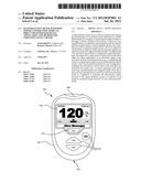 HAND-HELD TEST METER WITH DEEP POWER CONSERVATION MODE  VIA DIRECT OR     GENERATED SIGNAL APPLICATION AND METHOD FOR EMPLOYING SUCH A METER diagram and image