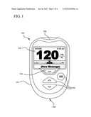 HAND-HELD TEST METER WITH DEEP POWER CONSERVATION MODE  VIA DIRECT OR     GENERATED SIGNAL APPLICATION AND METHOD FOR EMPLOYING SUCH A METER diagram and image