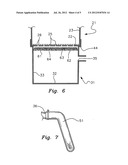 On-site concrete truck washout filter and treatment apparatus diagram and image