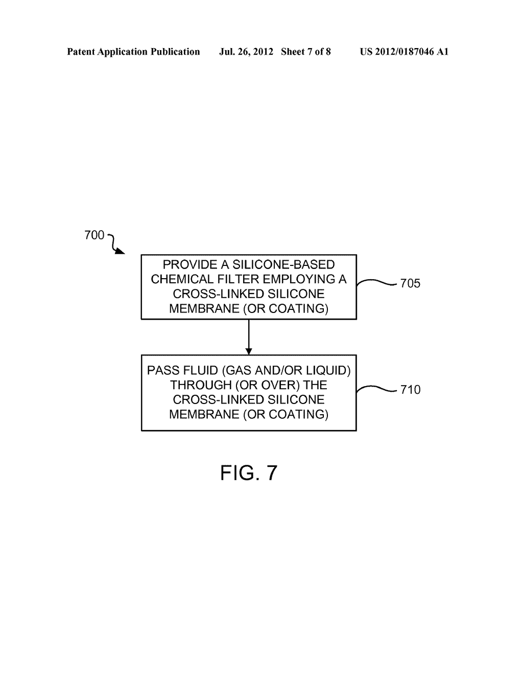 SILICONE-BASED CHEMICAL FILTER AND SILICONE-BASED CHEMICAL BATH FOR     REMOVING SULFUR CONTAMINANTS - diagram, schematic, and image 08