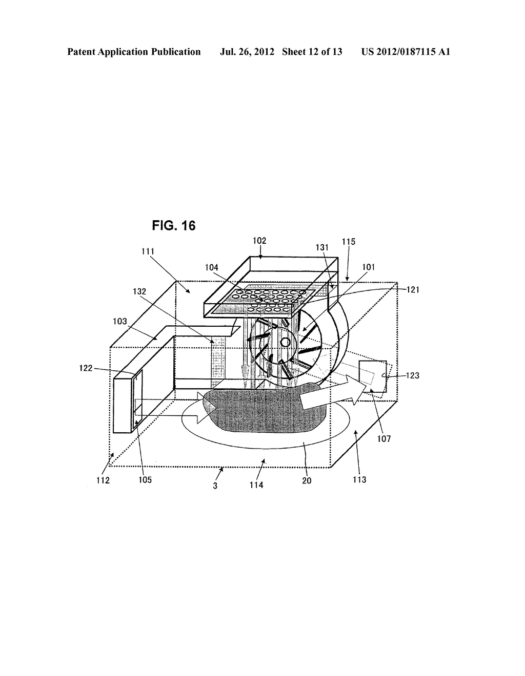 DRAWER TYPE COOKING DEVICE HAVING TURNTABLE MECHANISM - diagram, schematic, and image 13