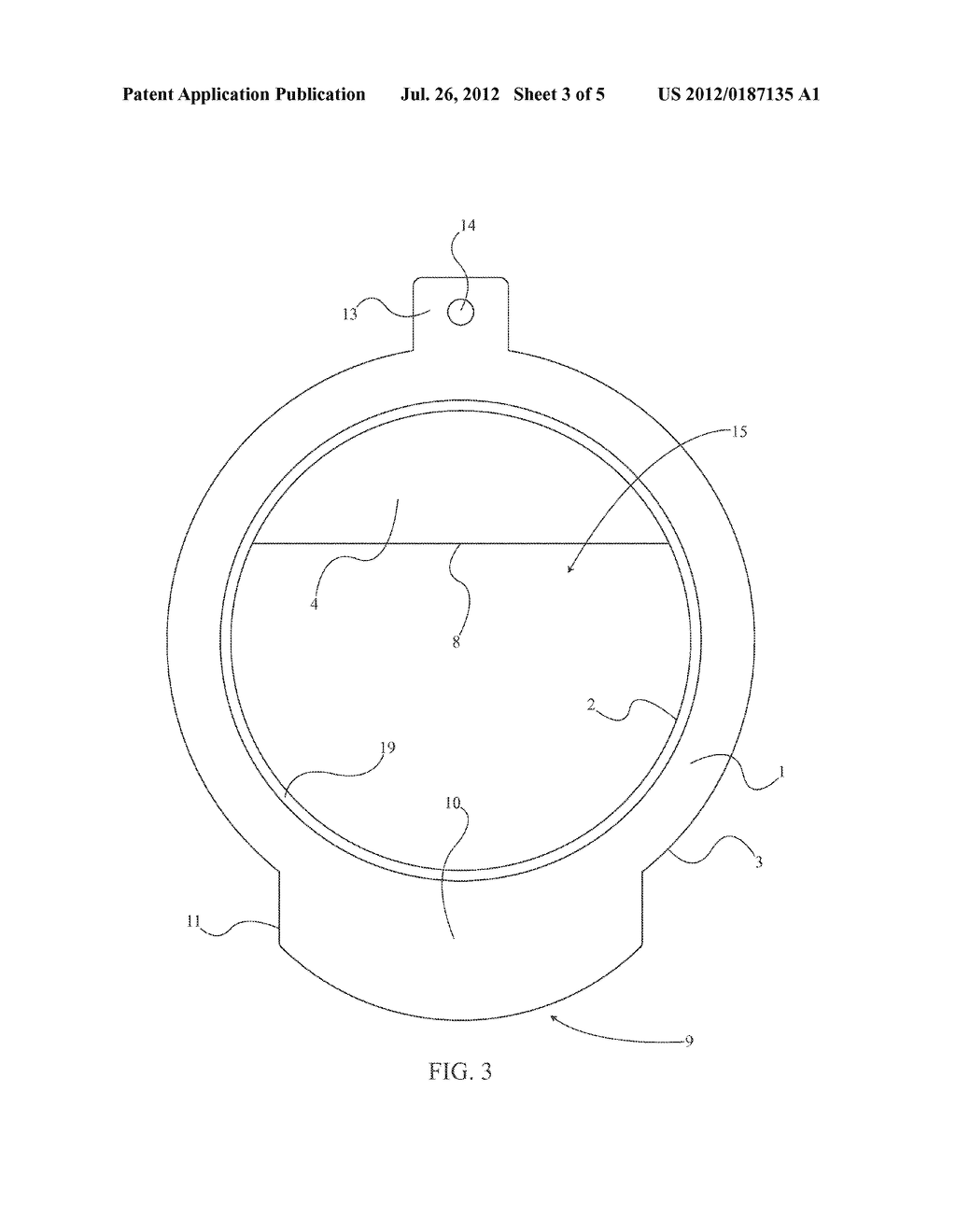 Paint Rim Magnetic Brush Holder - diagram, schematic, and image 04