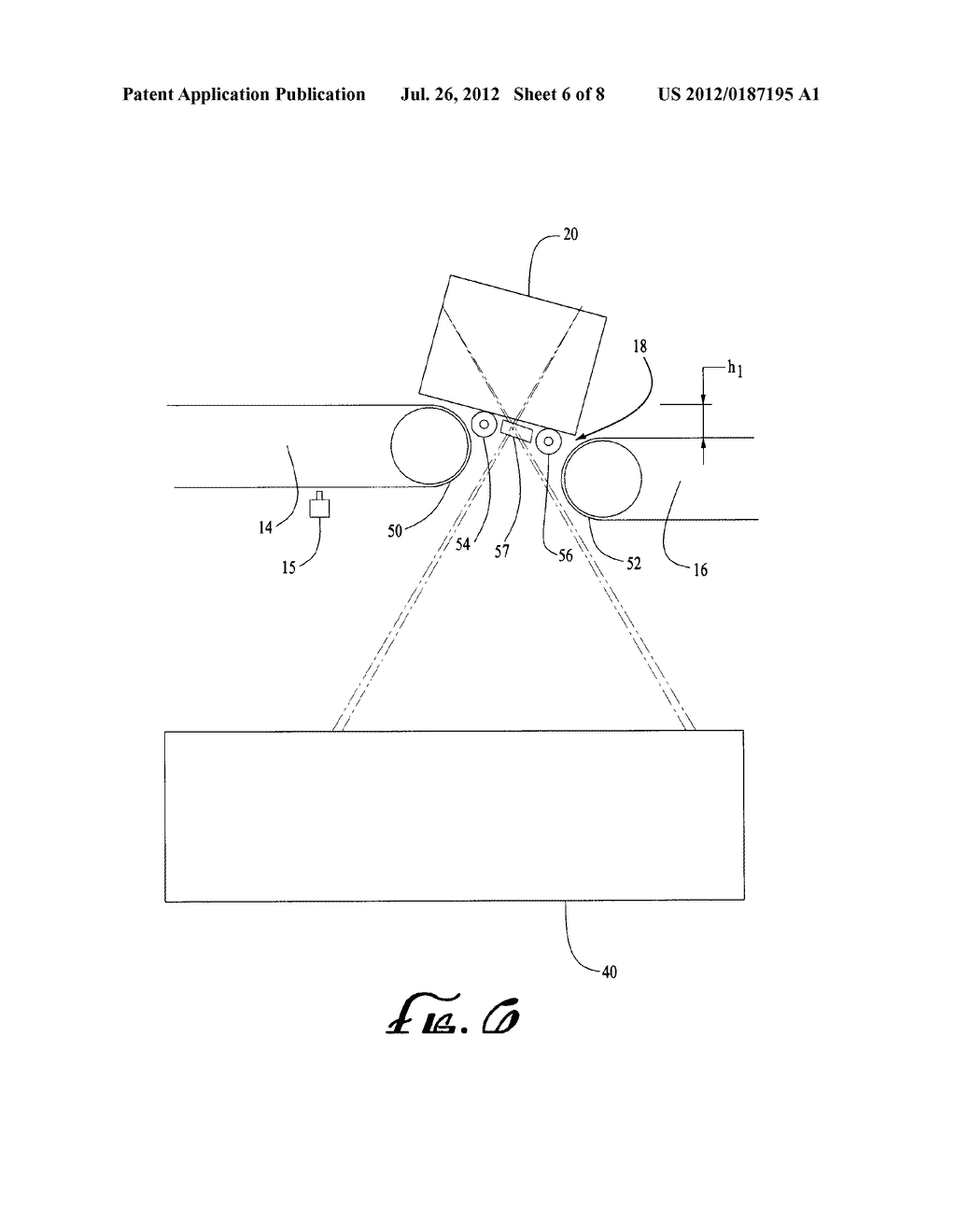 SYSTEMS AND METHODS FOR READING ENCODED DATA THROUGH GAPS BETWEEN     CONVEYORS IN AN AUTOMATED CHECKOUT SYSTEM - diagram, schematic, and image 07