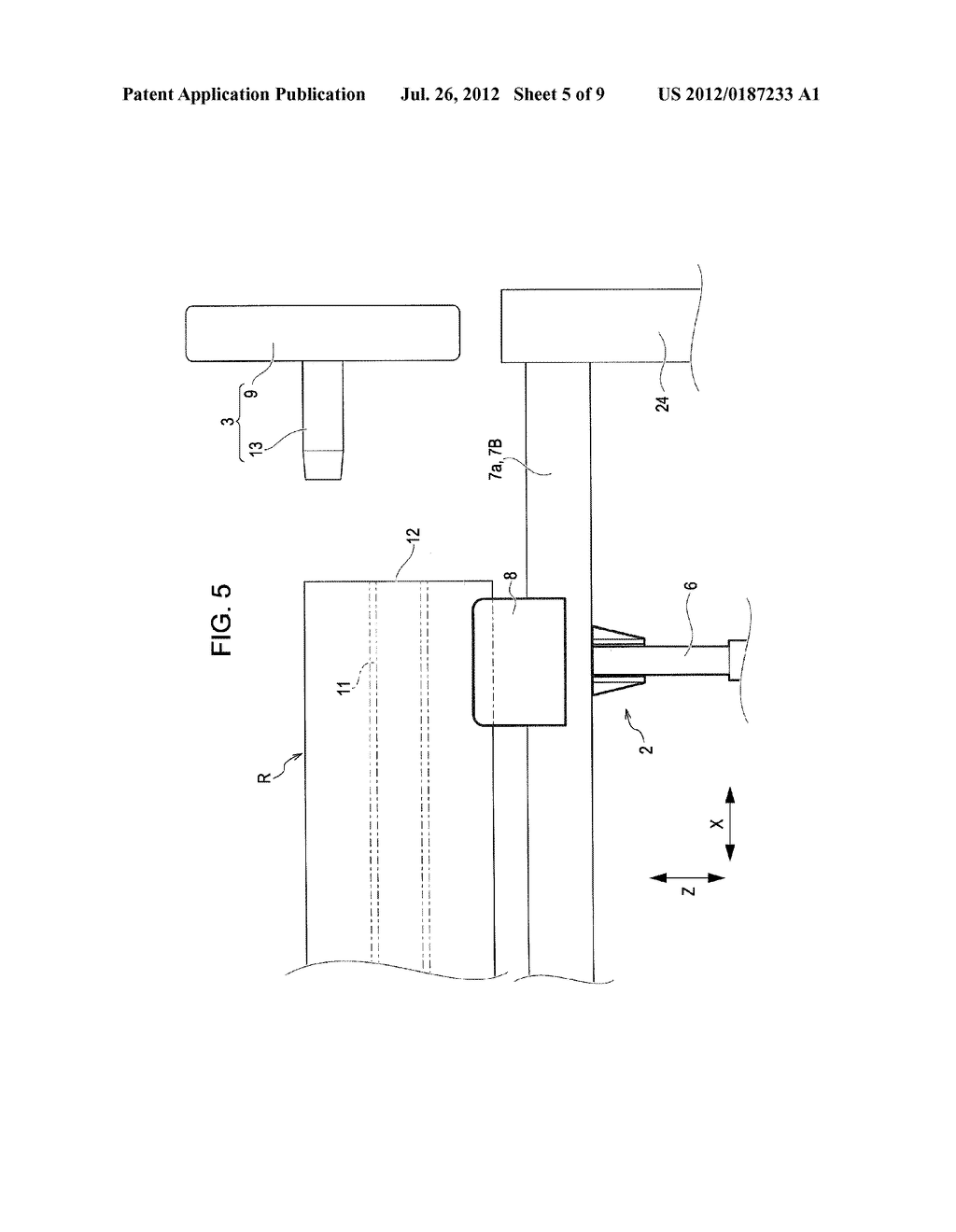 RECORDING APPARATUS AND ROLL MEDIUM LIFTING DEVICE - diagram, schematic, and image 06