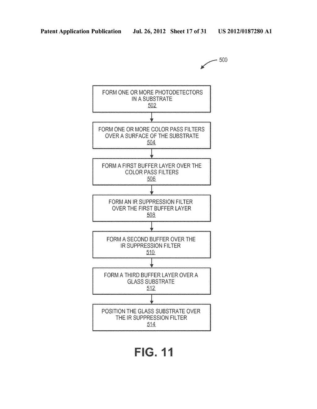 LIGHT SENSOR HAVING IR SUPPRESSION FILTER AND TRANSPARENT SUBSTRATE - diagram, schematic, and image 18