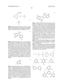 AROMATIC AMINE DERIVATIVE, ORGANIC DEVICE MATERIAL AND     HOLE-INJECTION/TRANSPORT MATERIAL AND ORGANIC ELECTROLUMINESCENT ELEMENT     MATERIAL EACH COMPRISING THE DERIVATIVE, AND ORGANIC ELECTROLUMINESCENT     ELEMENT diagram and image