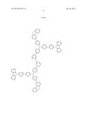 AROMATIC AMINE DERIVATIVE, ORGANIC DEVICE MATERIAL AND     HOLE-INJECTION/TRANSPORT MATERIAL AND ORGANIC ELECTROLUMINESCENT ELEMENT     MATERIAL EACH COMPRISING THE DERIVATIVE, AND ORGANIC ELECTROLUMINESCENT     ELEMENT diagram and image