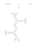 AROMATIC AMINE DERIVATIVE, ORGANIC DEVICE MATERIAL AND     HOLE-INJECTION/TRANSPORT MATERIAL AND ORGANIC ELECTROLUMINESCENT ELEMENT     MATERIAL EACH COMPRISING THE DERIVATIVE, AND ORGANIC ELECTROLUMINESCENT     ELEMENT diagram and image