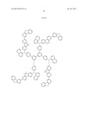 AROMATIC AMINE DERIVATIVE, ORGANIC DEVICE MATERIAL AND     HOLE-INJECTION/TRANSPORT MATERIAL AND ORGANIC ELECTROLUMINESCENT ELEMENT     MATERIAL EACH COMPRISING THE DERIVATIVE, AND ORGANIC ELECTROLUMINESCENT     ELEMENT diagram and image