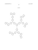 AROMATIC AMINE DERIVATIVE, ORGANIC DEVICE MATERIAL AND     HOLE-INJECTION/TRANSPORT MATERIAL AND ORGANIC ELECTROLUMINESCENT ELEMENT     MATERIAL EACH COMPRISING THE DERIVATIVE, AND ORGANIC ELECTROLUMINESCENT     ELEMENT diagram and image