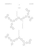 AROMATIC AMINE DERIVATIVE, ORGANIC DEVICE MATERIAL AND     HOLE-INJECTION/TRANSPORT MATERIAL AND ORGANIC ELECTROLUMINESCENT ELEMENT     MATERIAL EACH COMPRISING THE DERIVATIVE, AND ORGANIC ELECTROLUMINESCENT     ELEMENT diagram and image