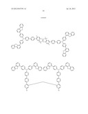 AROMATIC AMINE DERIVATIVE, ORGANIC DEVICE MATERIAL AND     HOLE-INJECTION/TRANSPORT MATERIAL AND ORGANIC ELECTROLUMINESCENT ELEMENT     MATERIAL EACH COMPRISING THE DERIVATIVE, AND ORGANIC ELECTROLUMINESCENT     ELEMENT diagram and image