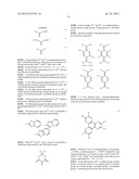 AROMATIC AMINE DERIVATIVE, ORGANIC DEVICE MATERIAL AND     HOLE-INJECTION/TRANSPORT MATERIAL AND ORGANIC ELECTROLUMINESCENT ELEMENT     MATERIAL EACH COMPRISING THE DERIVATIVE, AND ORGANIC ELECTROLUMINESCENT     ELEMENT diagram and image