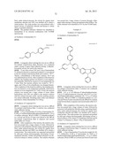 AROMATIC AMINE DERIVATIVE, ORGANIC DEVICE MATERIAL AND     HOLE-INJECTION/TRANSPORT MATERIAL AND ORGANIC ELECTROLUMINESCENT ELEMENT     MATERIAL EACH COMPRISING THE DERIVATIVE, AND ORGANIC ELECTROLUMINESCENT     ELEMENT diagram and image