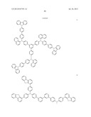 AROMATIC AMINE DERIVATIVE, ORGANIC DEVICE MATERIAL AND     HOLE-INJECTION/TRANSPORT MATERIAL AND ORGANIC ELECTROLUMINESCENT ELEMENT     MATERIAL EACH COMPRISING THE DERIVATIVE, AND ORGANIC ELECTROLUMINESCENT     ELEMENT diagram and image