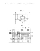 TEST DEVICE AND A SEMICONDUCTOR INTEGRATED CIRCUIT DEVICE diagram and image