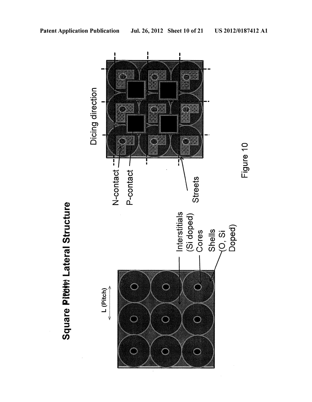 Gallium-Nitride-on-Handle Substrate Materials and Devices and Method of     Manufacture - diagram, schematic, and image 11