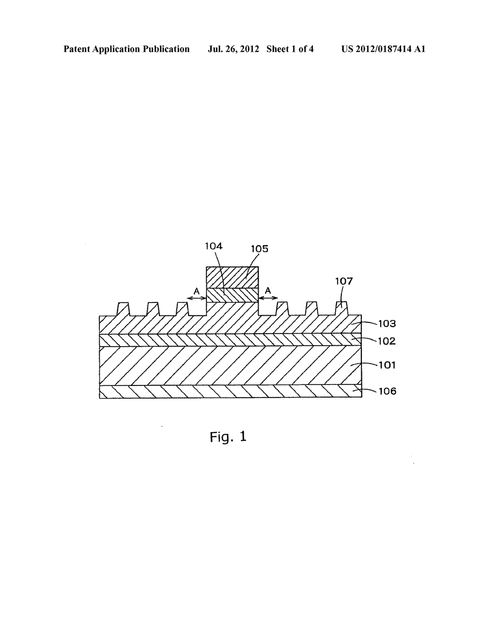SEMICONDUCTOR LIGHT-EMITTING DEVICE AND PROCESS FOR PRODUCTION THEREOF - diagram, schematic, and image 02