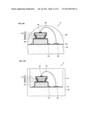 LUMINOUS DEVICES, PACKAGES AND SYSTEMS CONTAINING THE SAME, AND     FABRICATING METHODS THEREOF diagram and image