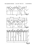 PROCESS FOR MANUFACTURING A POWER SEMICONDUCTOR DEVICE HAVING     CHARGE-BALANCE COLUMNAR STRUCTURES ON A NON-PLANAR SURFACE, AND     CORRESPONDING POWER SEMICONDUCTOR DEVICE diagram and image