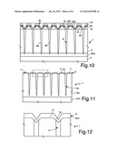 PROCESS FOR MANUFACTURING A POWER SEMICONDUCTOR DEVICE HAVING     CHARGE-BALANCE COLUMNAR STRUCTURES ON A NON-PLANAR SURFACE, AND     CORRESPONDING POWER SEMICONDUCTOR DEVICE diagram and image