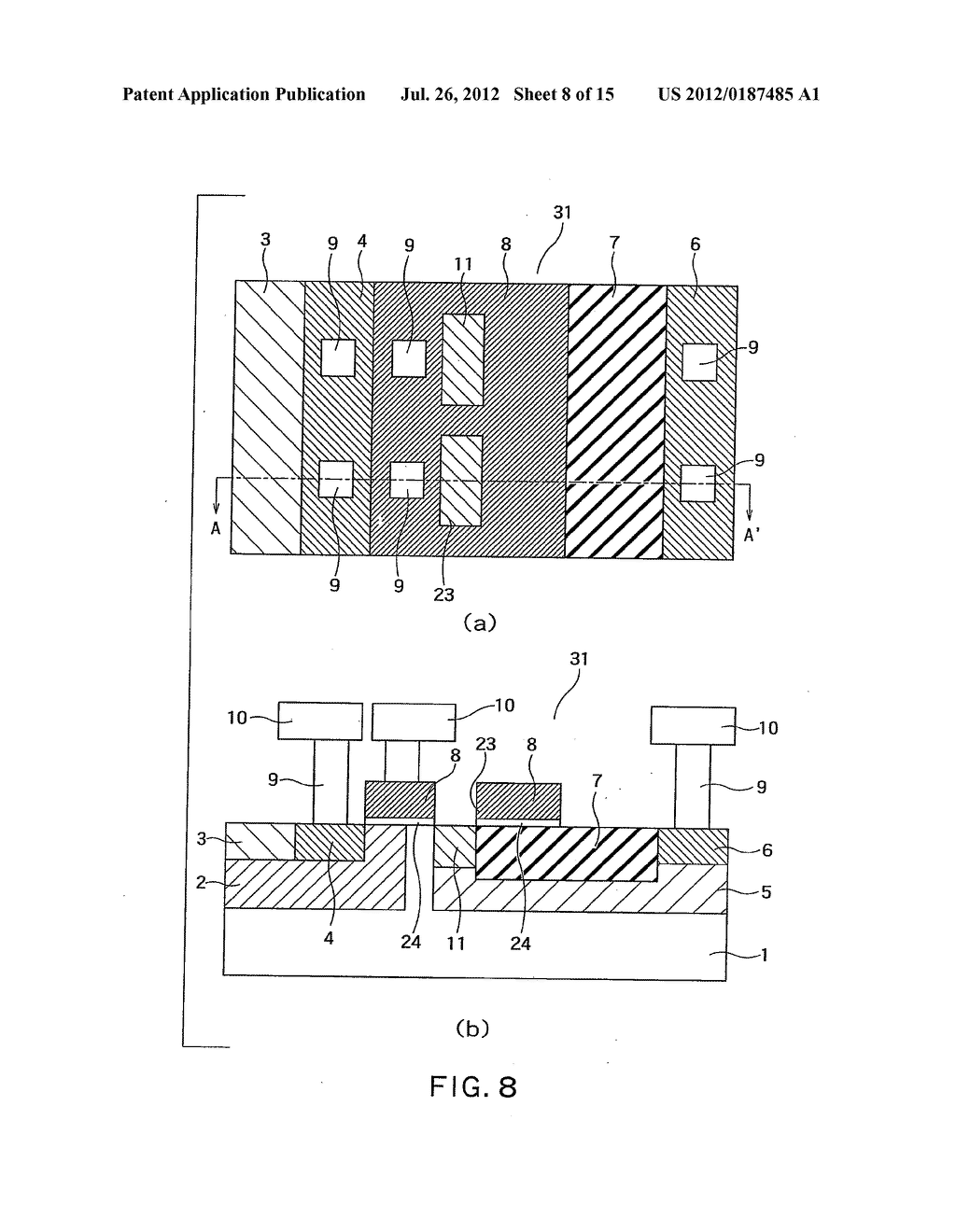 SEMICONDUCTOR DEVICE AND METHOD FOR PRODUCING THE SAME - diagram, schematic, and image 09