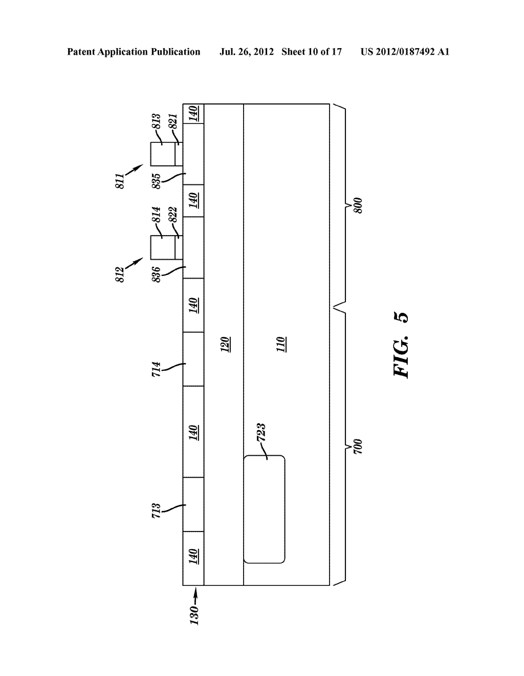 BULK SUBSTRATE FET INTEGRATED ON CMOS SOI - diagram, schematic, and image 11