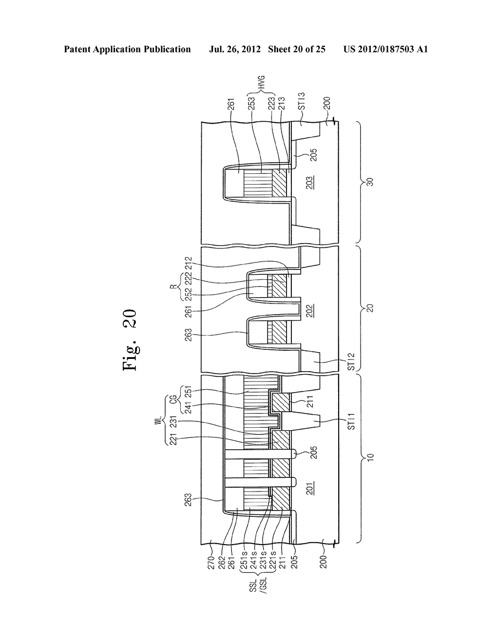 SEMICONDUCTOR MEMORY DEVICE AND METHOD OF MANUFACTURING THE SAME - diagram, schematic, and image 21