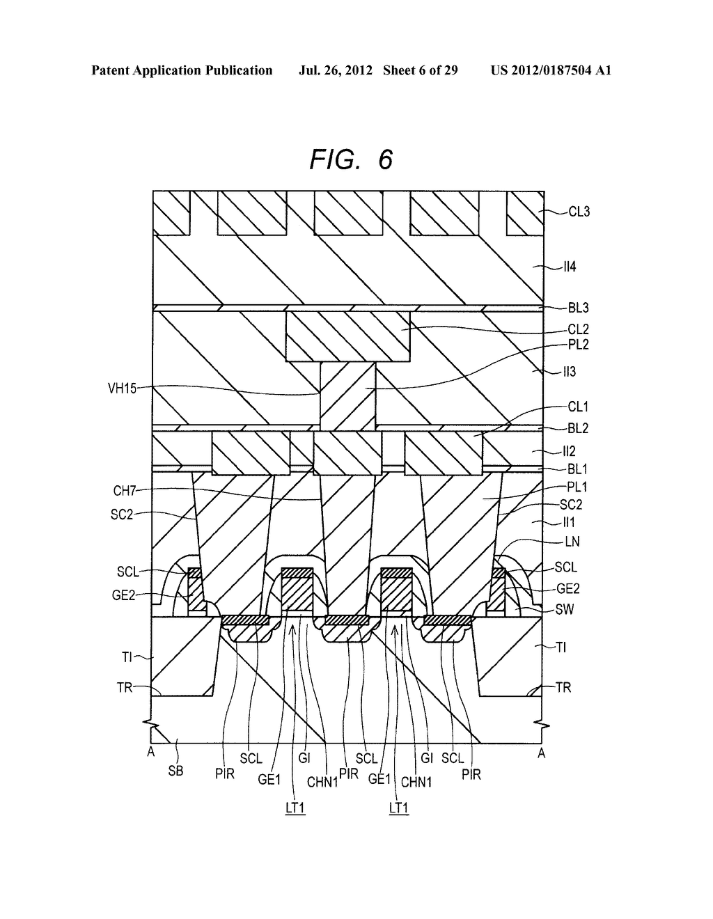 Semiconductor Device Having Shared Contact Hole and a Manufacturing Method     Thereof - diagram, schematic, and image 07