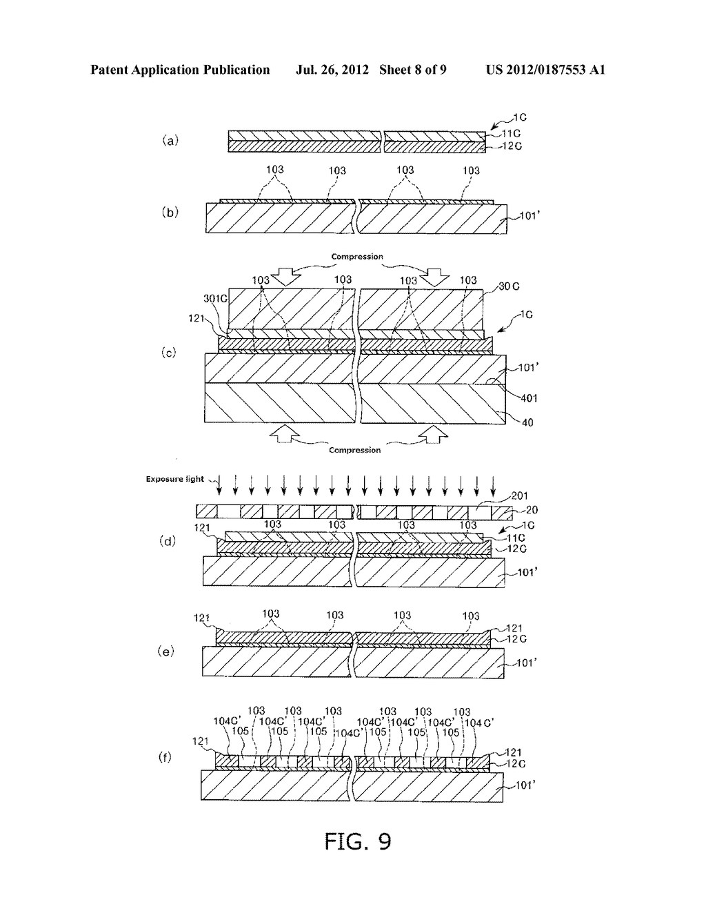 METHOD OF MANUFACTURING SEMICONDUCTOR WAFER BONDING PRODUCT, SEMICONDUCTOR     WAFER BONDING PRODUCT AND SEMICONDUCTOR DEVICE - diagram, schematic, and image 09