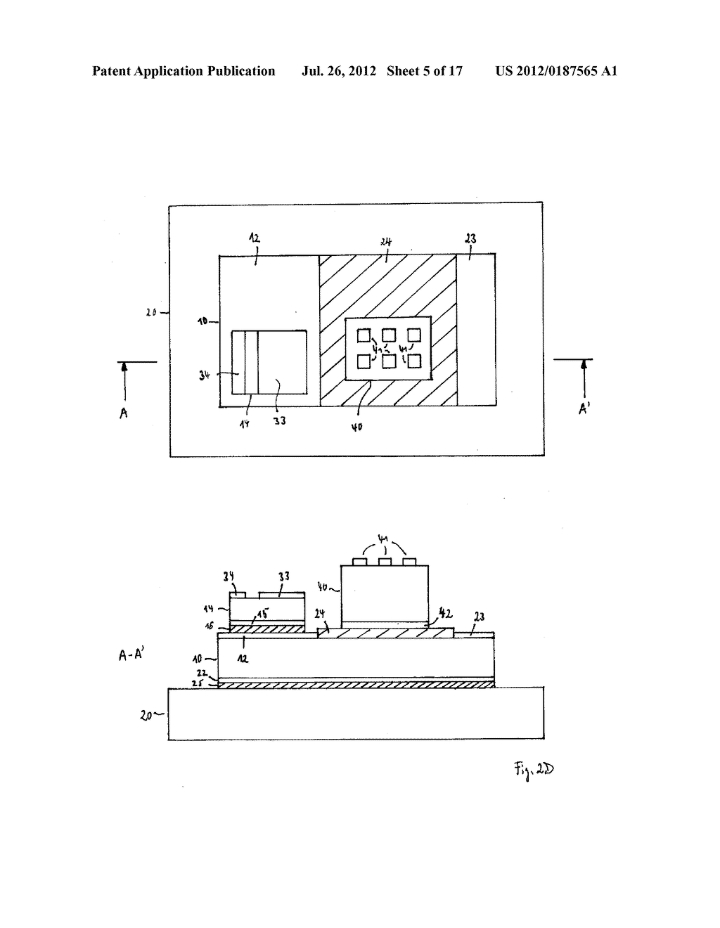 Device Including Two Semiconductor Chips and Manufacturing Thereof - diagram, schematic, and image 06