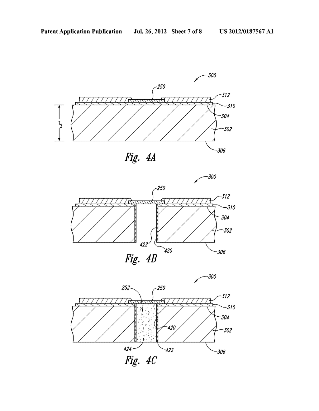 PACKAGED MICROELECTRONIC DEVICES AND METHODS FOR MANUFACTURING PACKAGED     MICROELECTRONIC DEVICES - diagram, schematic, and image 08