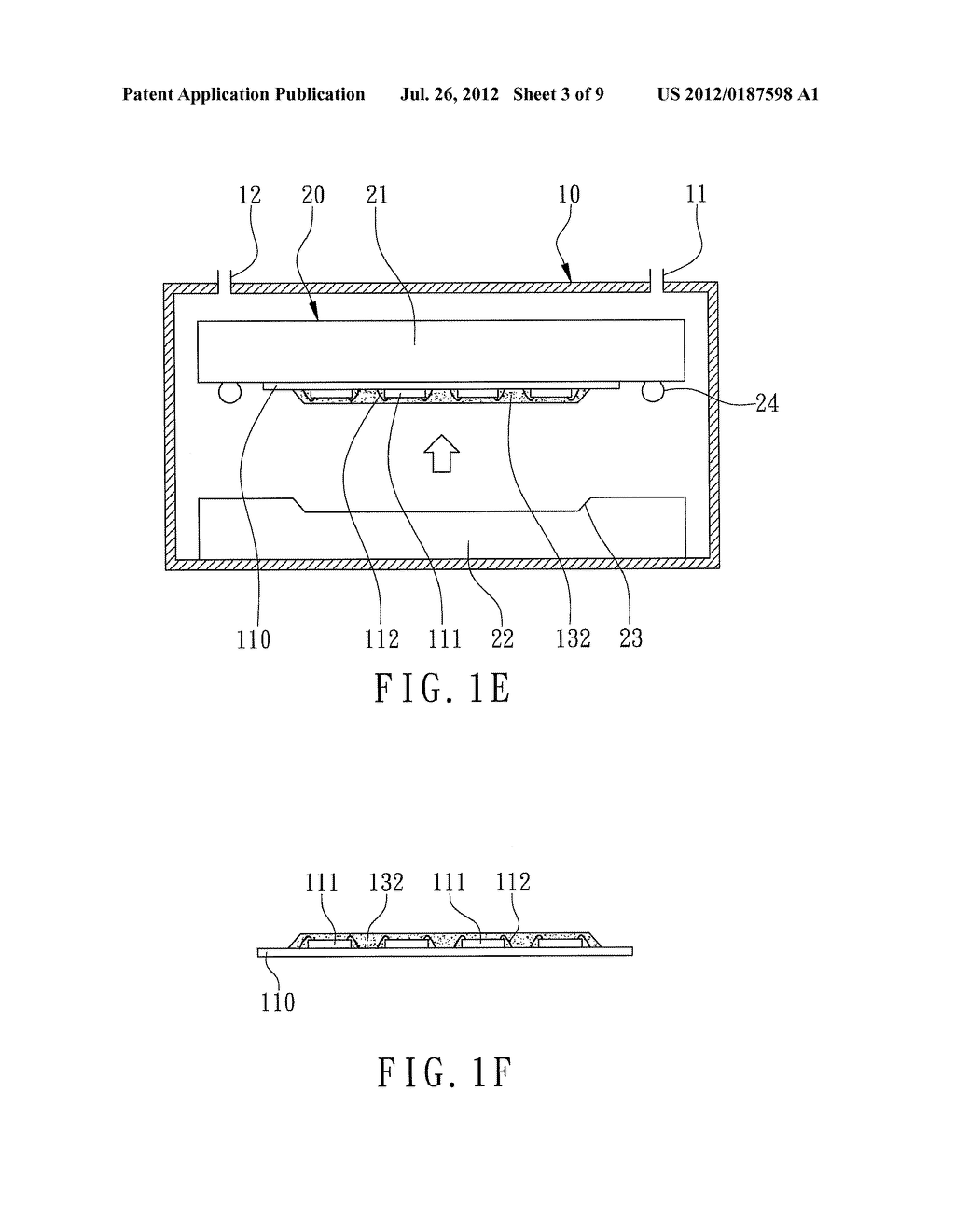 METHOD AND APPARATUS OF COMPRESSION MOLDING TO REDUCE VOIDS IN MOLDING     COMPOUNDS OF SEMICONDUCTOR PACKAGES - diagram, schematic, and image 04